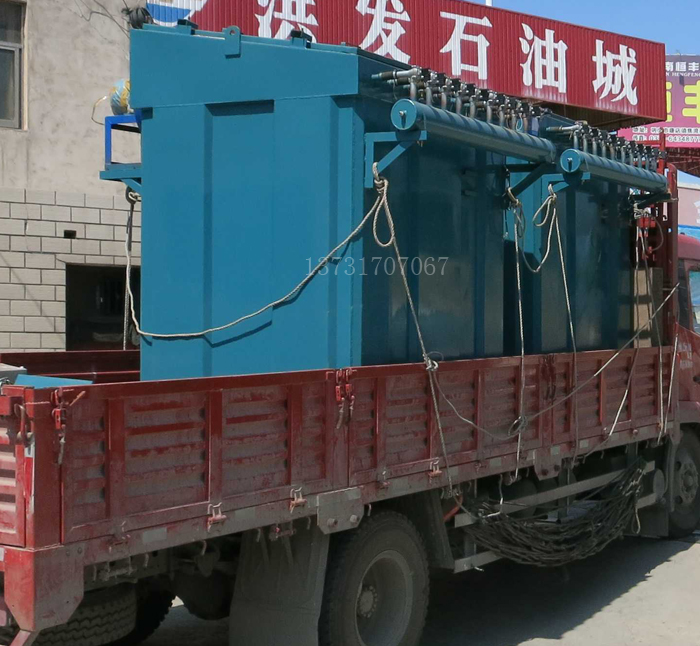 湖北襄陽穀城縣汽車配件廠120袋除塵(chén)器發貨 湖北(běi)襄陽穀城縣汽車配件廠120袋除塵器(qì)發貨