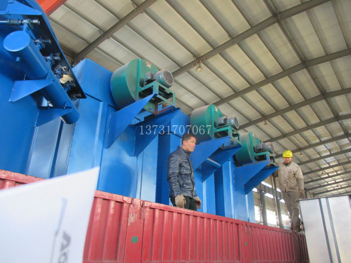 河南鶴壁建材廠定購的64袋除塵器發（fā）貨