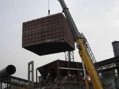石家莊趙（zhào）縣35T流化床（chuáng）鍋爐除塵器竣工驗
