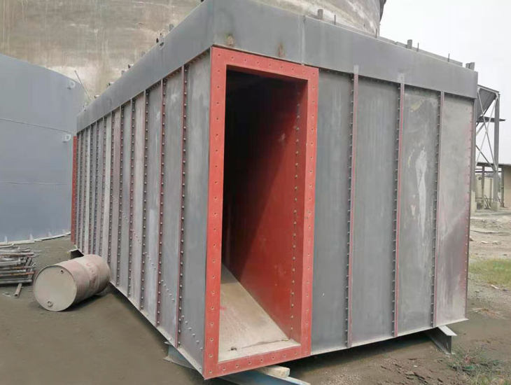 內蒙(méng)古包頭球團豎爐布袋除(chú)塵器緊張施工中 內蒙古包頭球團豎爐布袋除塵(chén)器(qì)緊(jǐn)張施工中