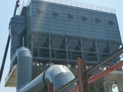 礦渣(zhā)粉磨係統袋式除(chú)塵器