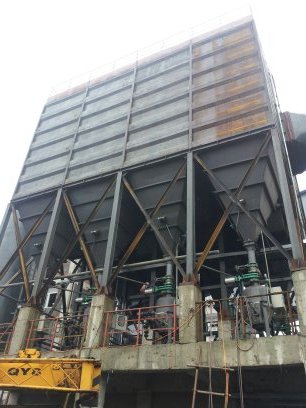 山西呂梁20t/h鍋爐袋式除塵器驗收（shōu） 技術指標達到環保要求