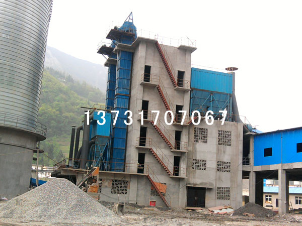 內蒙赤峰三馬水（shuǐ）泥廠粉磨站氣箱脈衝除塵器（qì）交付使用