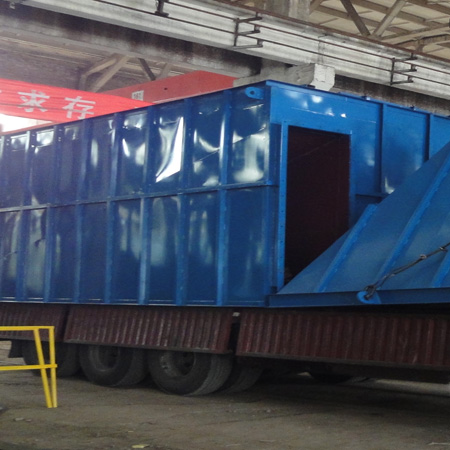 有機肥廠造粒、風（fēng）選、包裝工序DMC-120除塵器已發貨（huò）